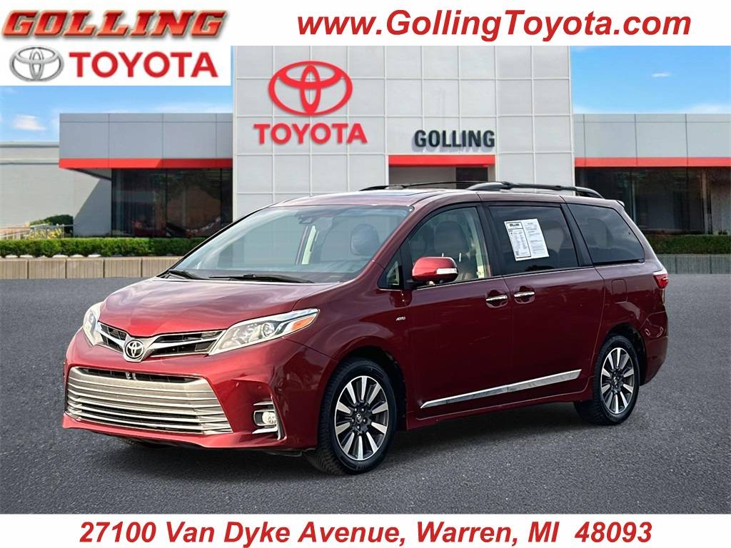 2020 Toyota Sienna Limited Premium — Minivan — 75,689 mi — Warren, MI