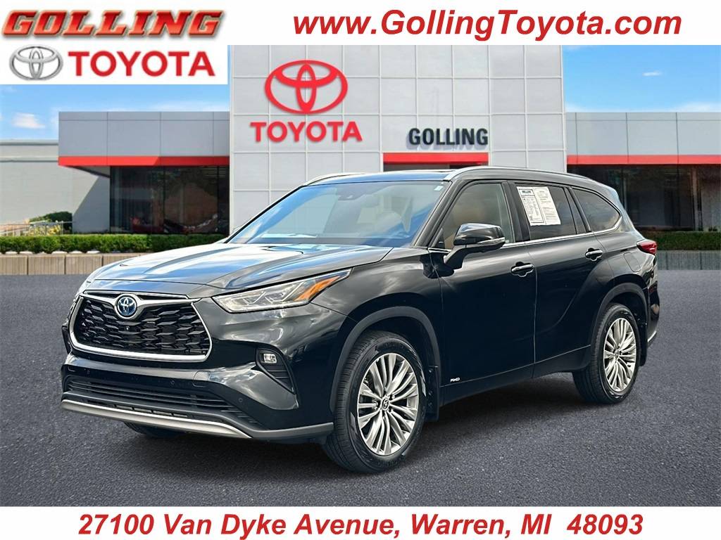 2023 Toyota Highlander Hybrid Platinum — SUV — 26,632 mi — Warren, MI