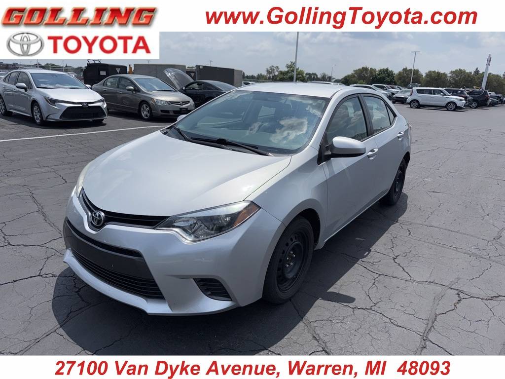2016 Toyota Corolla LE — Sedan — 117,753 mi — Warren, MI
