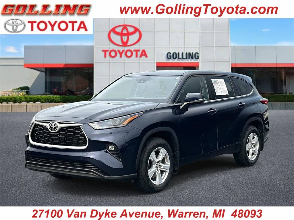 2022 Toyota Highlander LE — SUV — 47,338 mi — Warren, MI