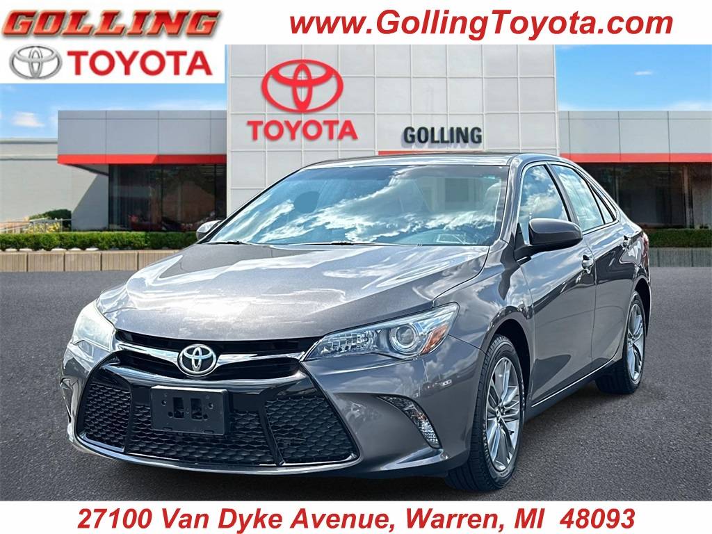 2015 Toyota Camry SE — Sedan — 55,401 mi — Warren, MI