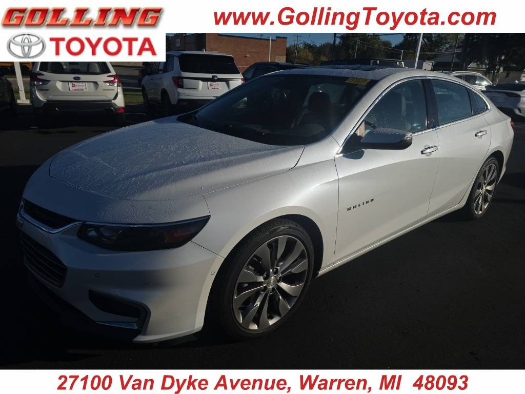 2016 Chevrolet Malibu Premier — Sedan — 190,690 mi — Warren, MI