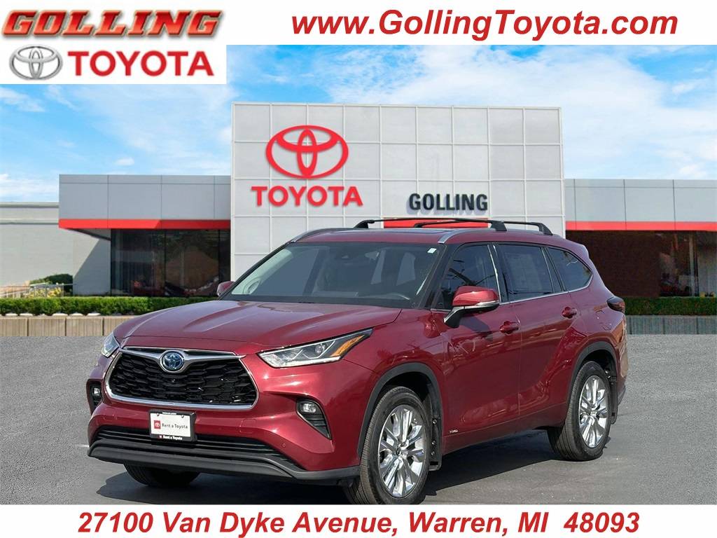 2024 Toyota Highlander Hybrid Limited — SUV — 22,533 mi — Warren, MI