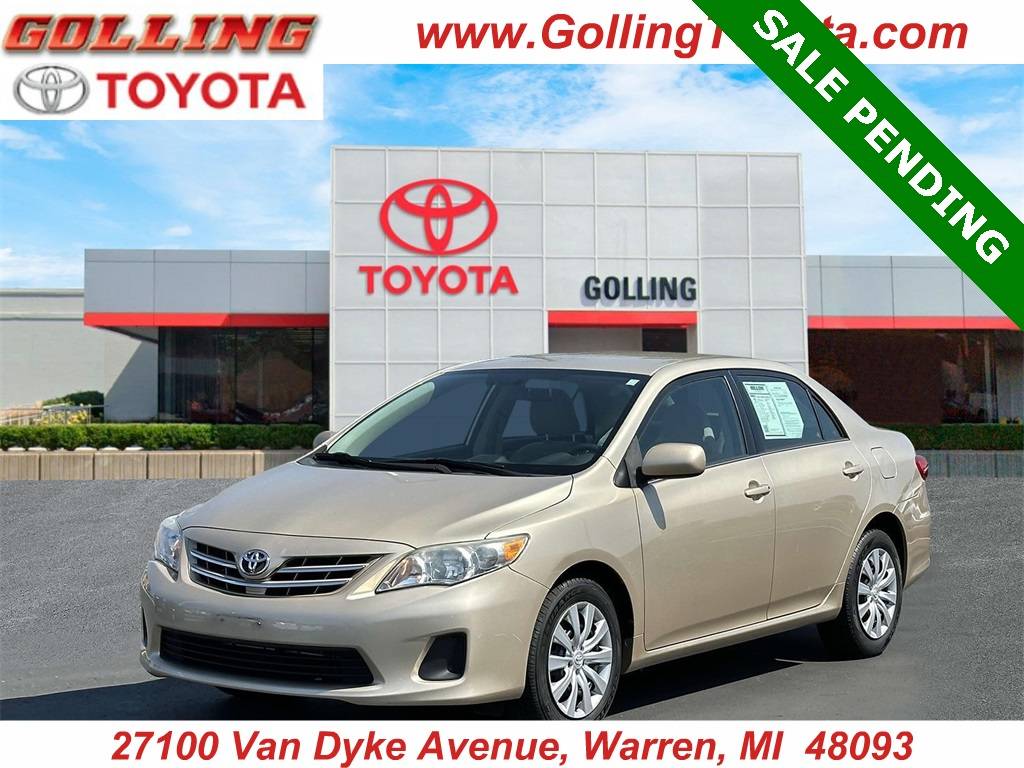 2013 Toyota Corolla LE — Sedan — 57,419 mi — Warren, MI