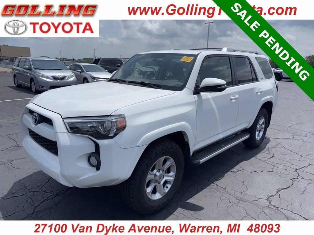 2018 Toyota 4Runner SR5 Premium — SUV — 31,072 mi — Warren, MI
