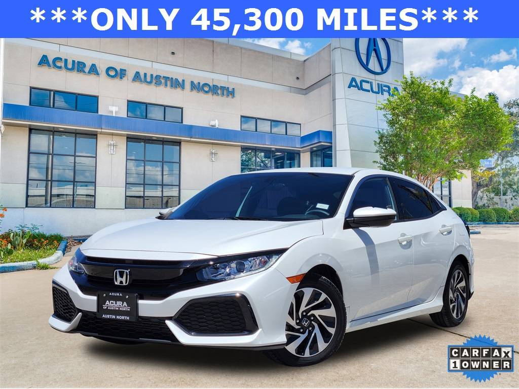 2018 Honda Civic LX — Hatchback — 45,269 mi — Austin, TX