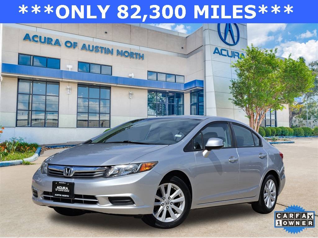2012 Honda Civic EX — Sedan — 82,292 mi — Austin, TX