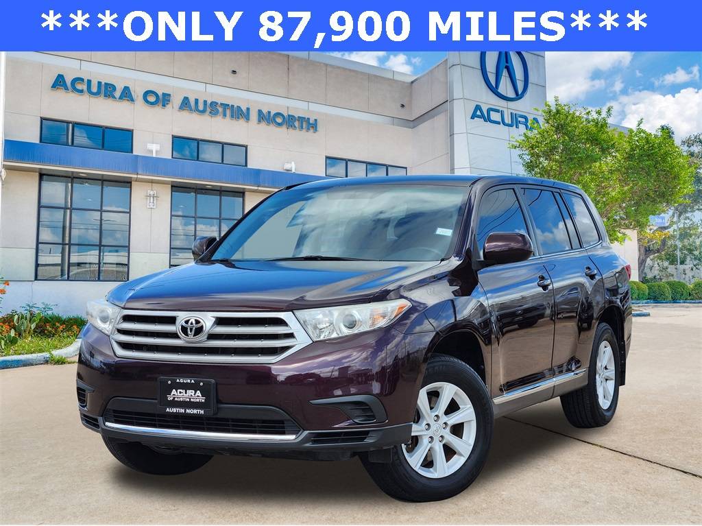 2013 Toyota Highlander Plus V6 — SUV — 87,865 mi — Austin, TX