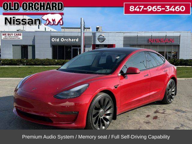 2023 Tesla Model 3 Performance — Sedan — 22,302 mi — Skokie, IL