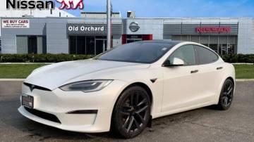 Tesla model online s 2021 white