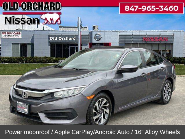 2017 Honda Civic EX — Sedan — 87,546 mi — Skokie, IL