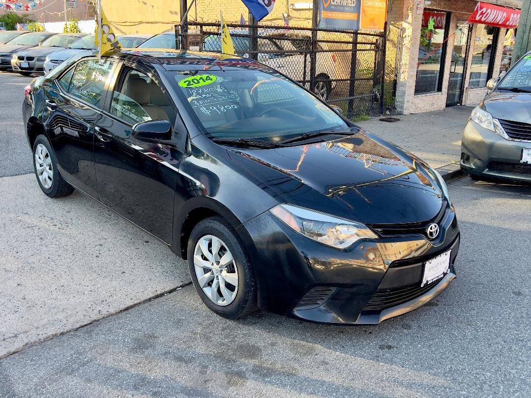 2014 Toyota Corolla LE — Sedan — 107,955 mi — North Bergen, NJ