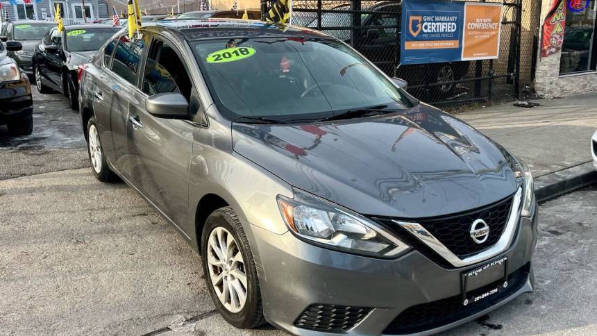 2018 Nissan Sentra SV — Sedan — 118,283 mi — North Bergen, NJ