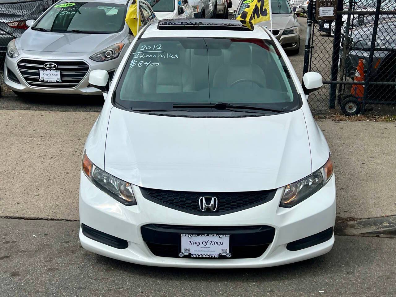 2012 Honda Civic EX — Coupe — 87,963 mi — North Bergen, NJ