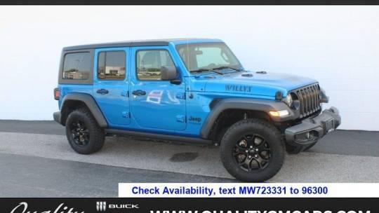 2021 Jeep Wrangler Willys — SUV — 57,072 mi — Alton, IL