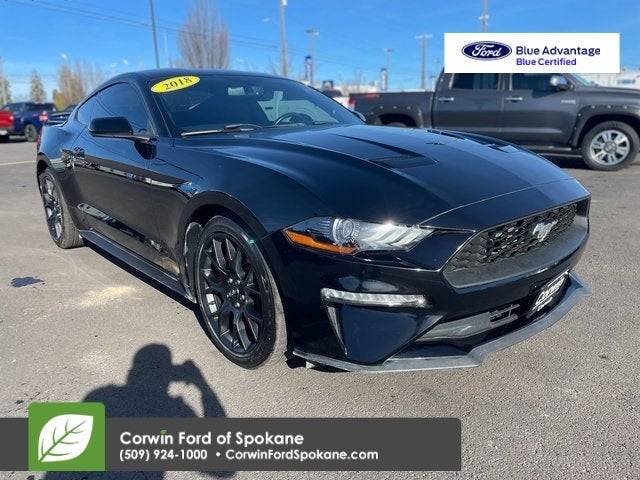 2018 Ford Mustang EcoBoost — Coupe — 37,316 mi — Spokane, WA