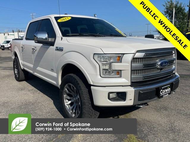 2015 Ford F-150 Platinum — Pickup Truck — 157,408 mi — Spokane, WA