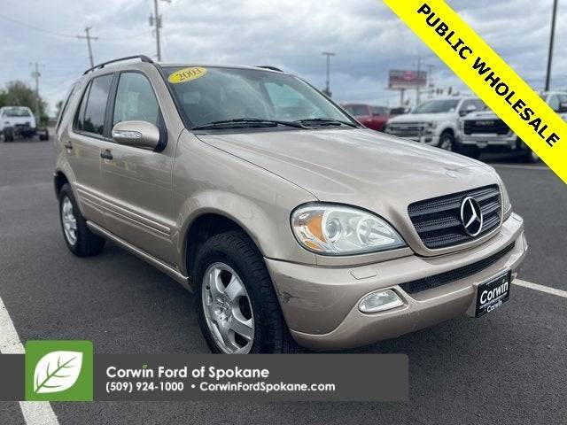2003 Mercedes-Benz M-Class ML 350 — SUV — 143,141 mi — Spokane, WA