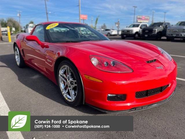 2008 Chevrolet Corvette Z06 — Coupe — 9,349 mi — Spokane, WA