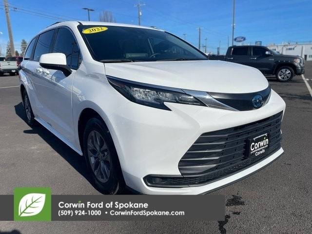 2022 Toyota Sienna LE — Minivan — 18,215 mi — Spokane, WA