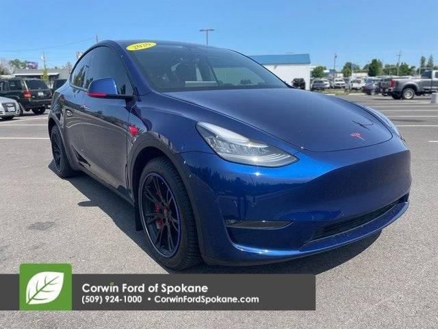 2020 Tesla Model Y Long Range — SUV — 24,365 mi — Spokane, WA