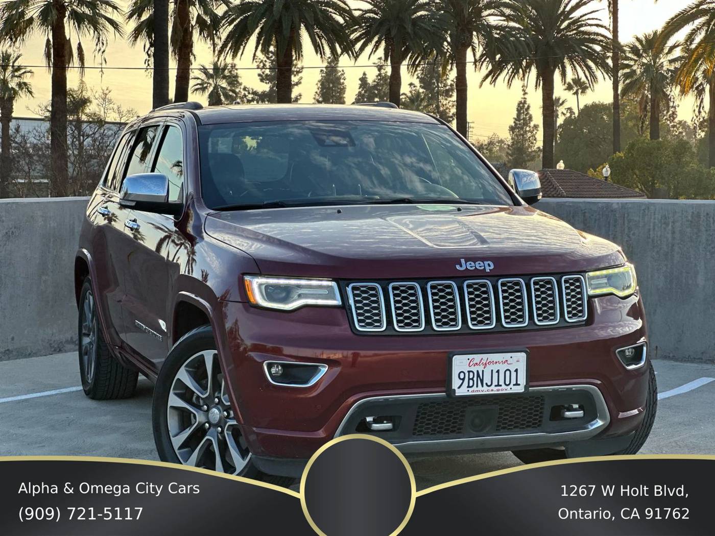 2017 Jeep Grand Cherokee Overland — SUV — 123,410 mi — Ontario, CA