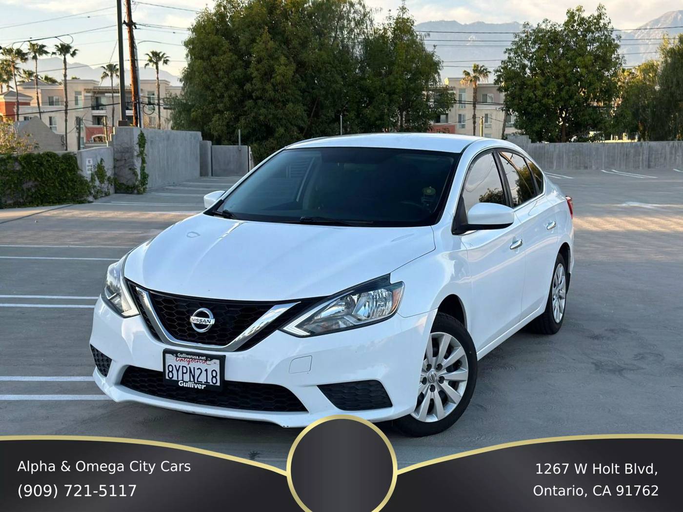 2017 Nissan Sentra SV — Sedan — 97,445 mi — Ontario, CA