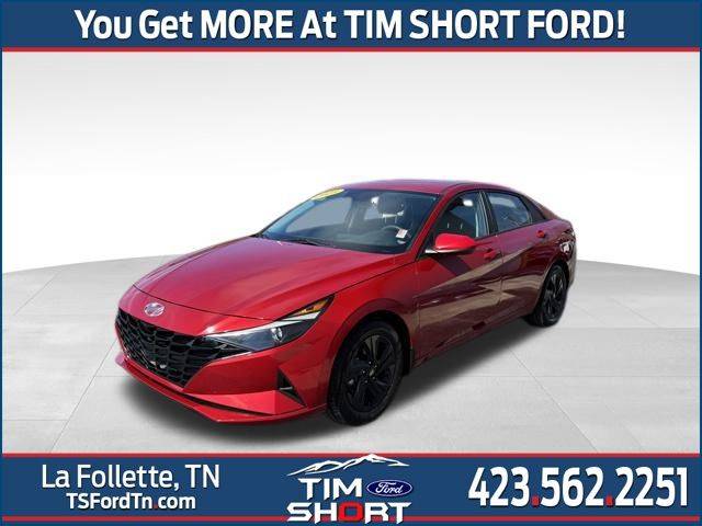 2023 Hyundai Elantra Hybrid Blue — Sedan — 61,257 mi — La Follette, TN