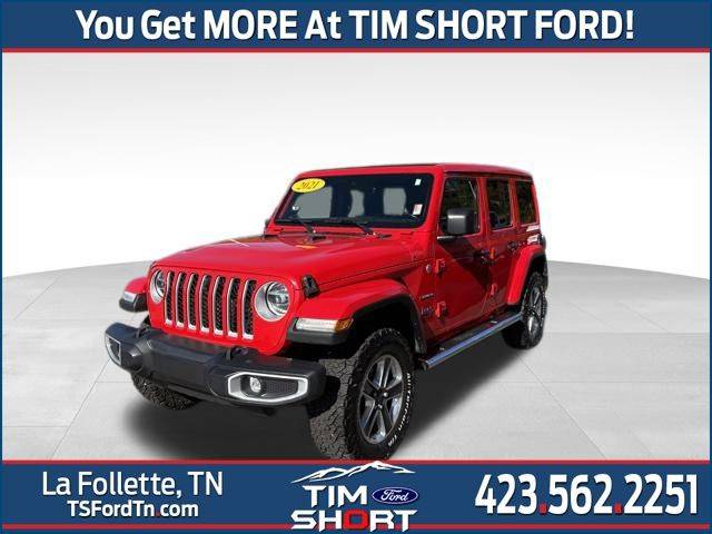 2021 Jeep Wrangler Sahara — SUV — 72,714 mi — La Follette, TN