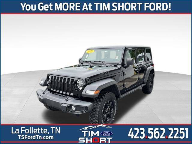 2021 Jeep Wrangler Willys — SUV — 66,687 mi — La Follette, TN