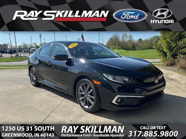 2019 Honda Civic EX — Sedan — 21,738 mi — Greenwood, IN