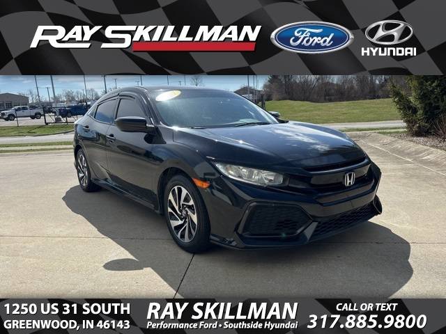 2017 Honda Civic LX — Hatchback — 77,597 mi — Greenwood, IN