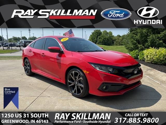 2019 Honda Civic Sport — Sedan — 102,035 mi — Greenwood, IN