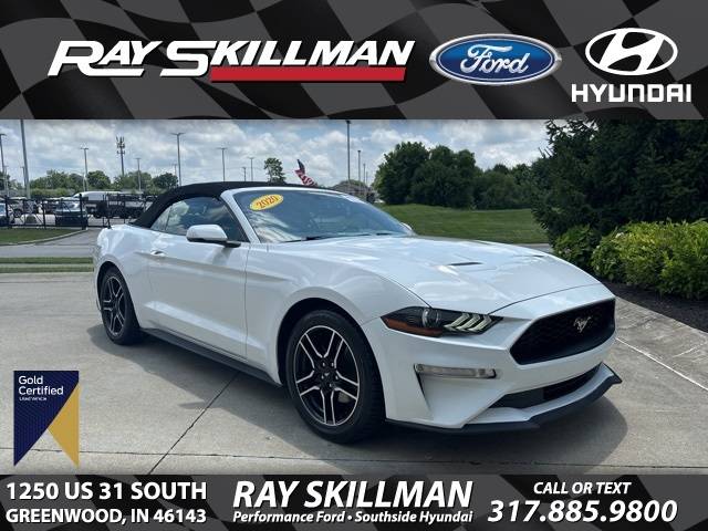 2020 Ford Mustang EcoBoost Premium — Convertible — 46,510 mi — Greenwood, IN