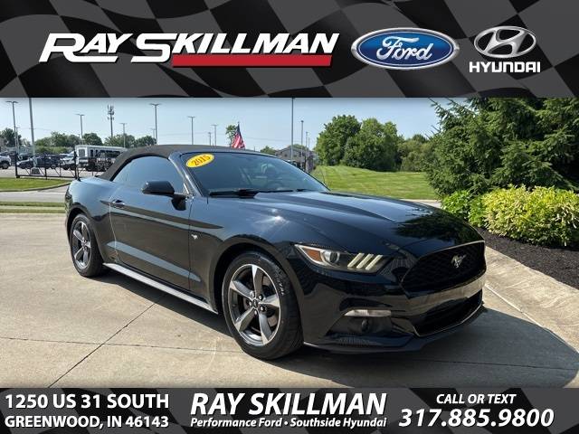 2015 Ford Mustang V6 — Convertible — 65,674 mi — Greenwood, IN