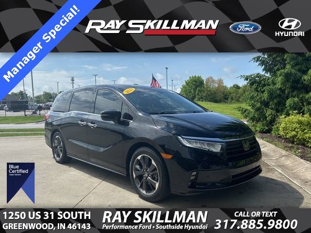 2023 Honda Odyssey Elite — Minivan — 71,620 mi — Greenwood, IN