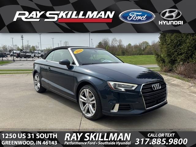 2018 Audi A3 Premium — Convertible — 72,634 mi — Greenwood, IN