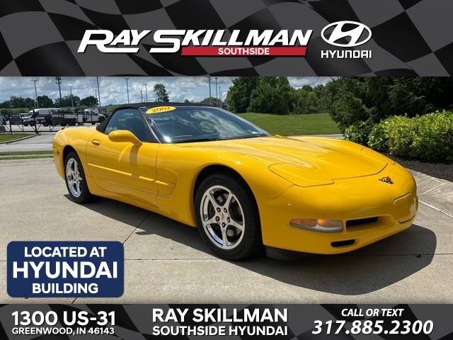 2002 Chevrolet Corvette Base — Convertible — 64,832 mi — Greenwood, IN