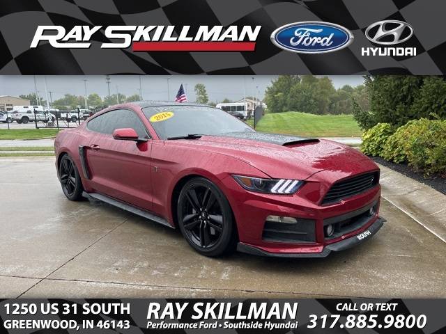 2015 Ford Mustang EcoBoost Premium — Coupe — 87,951 mi — Greenwood, IN