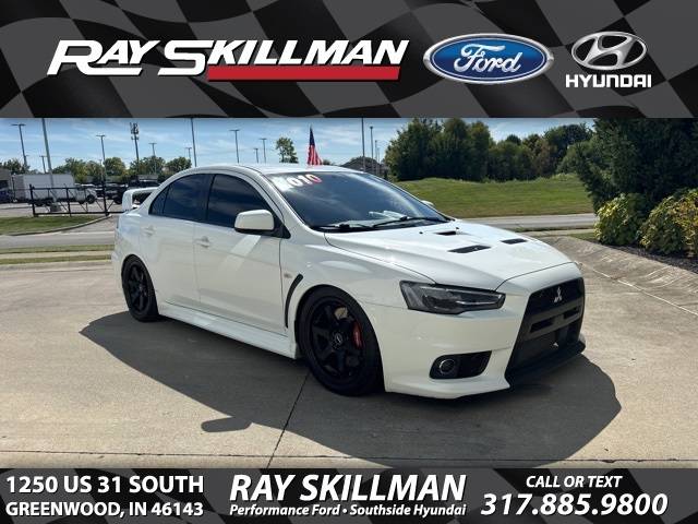 2010 Mitsubishi Lancer Evolution GSR — Sedan — 116,756 mi — Greenwood, IN