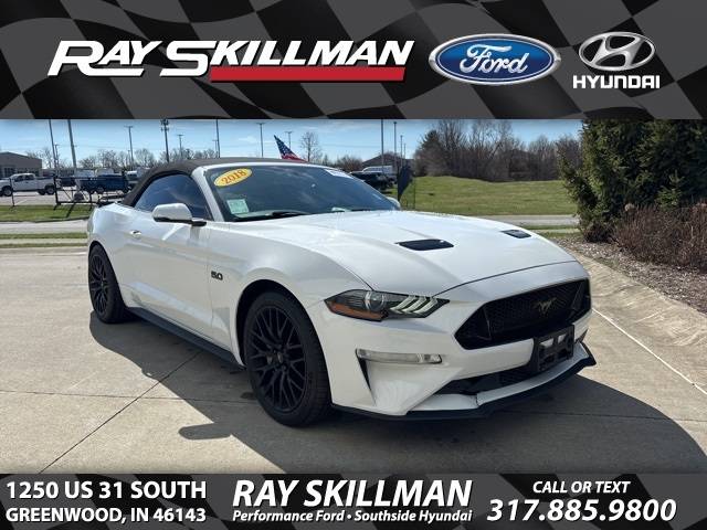2018 Ford Mustang GT Premium — Convertible — 112,418 mi — Greenwood, IN