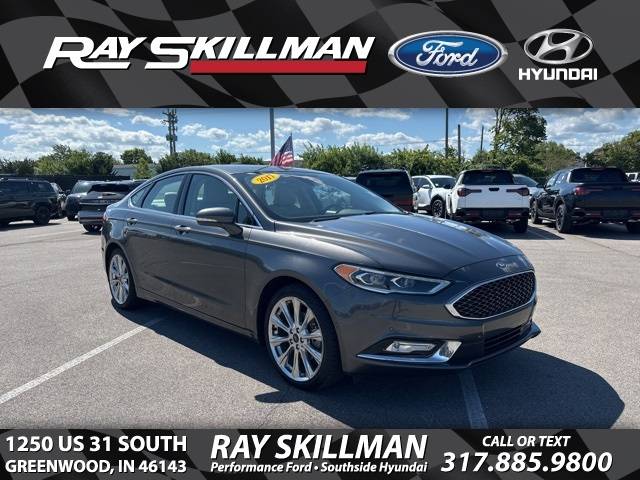 2017 Ford Fusion Platinum — Sedan — 99,347 mi — Greenwood, IN