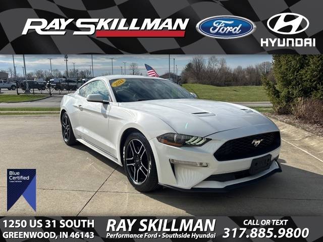 2021 Ford Mustang EcoBoost Premium — Coupe — 57,223 mi — Greenwood, IN