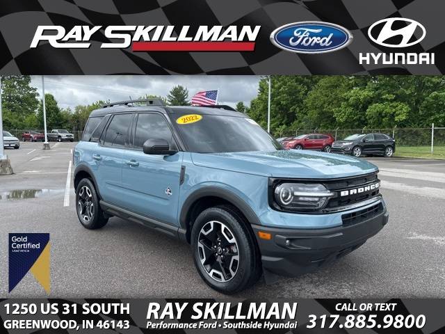 2022 Ford Bronco Sport Outer Banks — SUV — 40,215 mi — Greenwood, IN