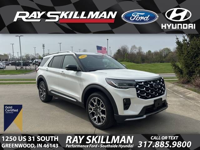 2025 Ford Explorer Platinum — SUV — 2,498 mi — Greenwood, IN
