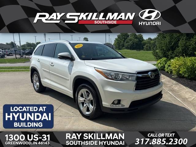 2015 Toyota Highlander Limited — SUV — 113,156 mi — Greenwood, IN