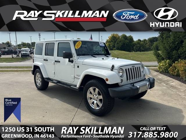 2018 Jeep Wrangler Sahara — SUV — 67,818 mi — Greenwood, IN