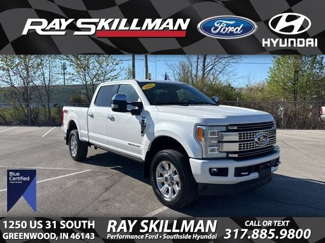 2017 Ford Super Duty F-250 Platinum — Pickup Truck — 86,137 mi — Greenwood, IN