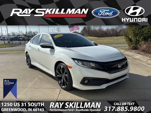2020 Honda Civic Sport — Sedan — 32,902 mi — Greenwood, IN