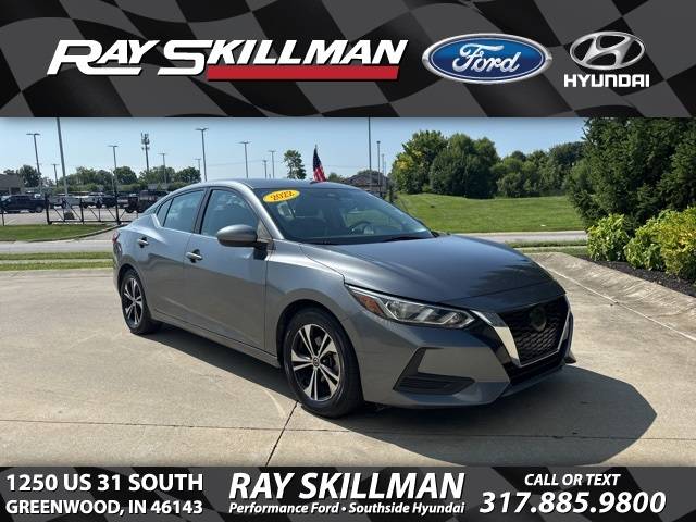 2022 Nissan Sentra SV — Sedan — 59,945 mi — Greenwood, IN